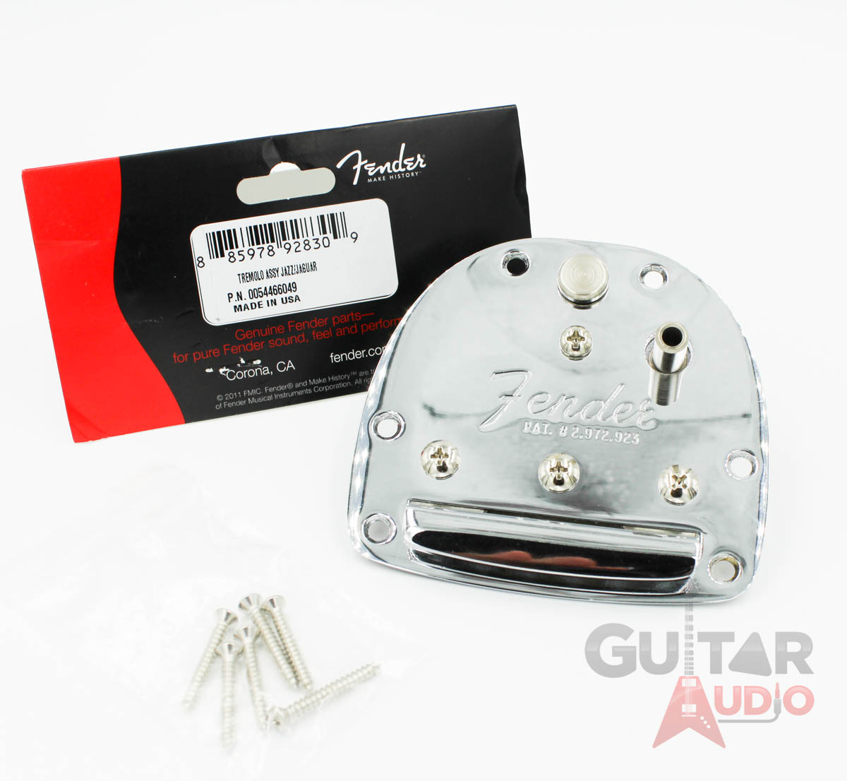 Genuine Fender Jaguar/Jazzmaster USA Vintage '62 Tailpiece Tremolo