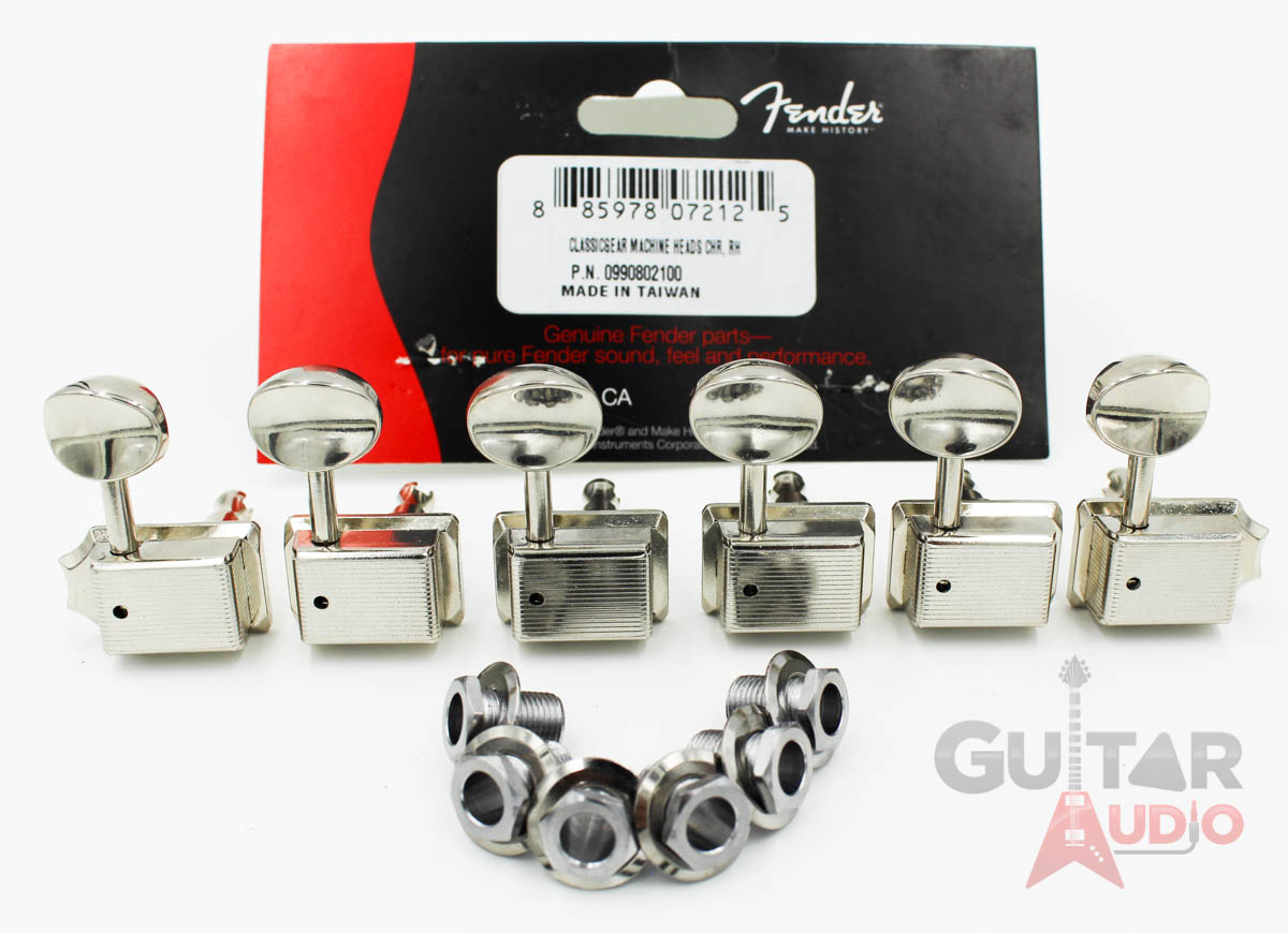 Genuine Fender Classic Gear 2-PIN MOUNT Strat/Tele Machine Head