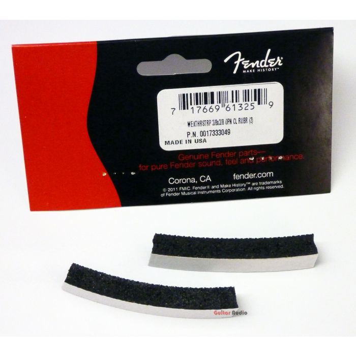 Genuine Fender Bass/Jaguar/Jazzmaster Pickup Height Shielding Rubber Foam Strips