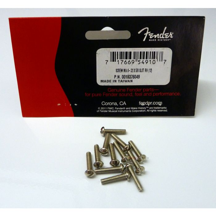 Genuine Fender American Vinage '52 Telecaster Tele Bridge Pickup Mounting Screws