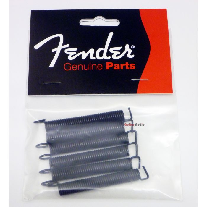 Genuine Fender Black Tremolo Bridge Tension Springs Set - Package of 6