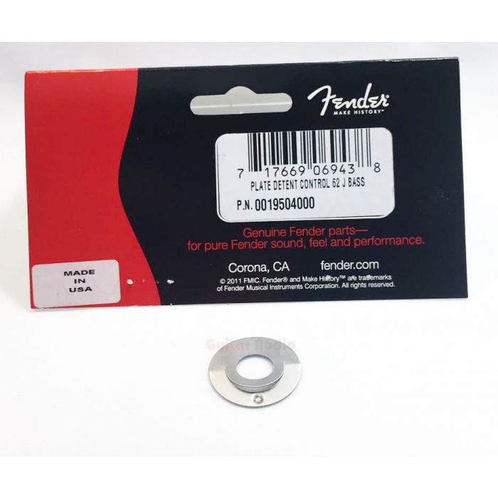 Genuine Fender '62 Jazz J Bass Knob Detent Control Plate - 001-9504-000