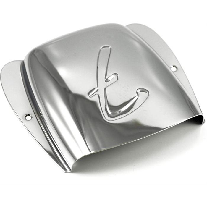 Genuine Fender Jazz/J Bass Bridge F Cover Plate - CHROME - 0010678000