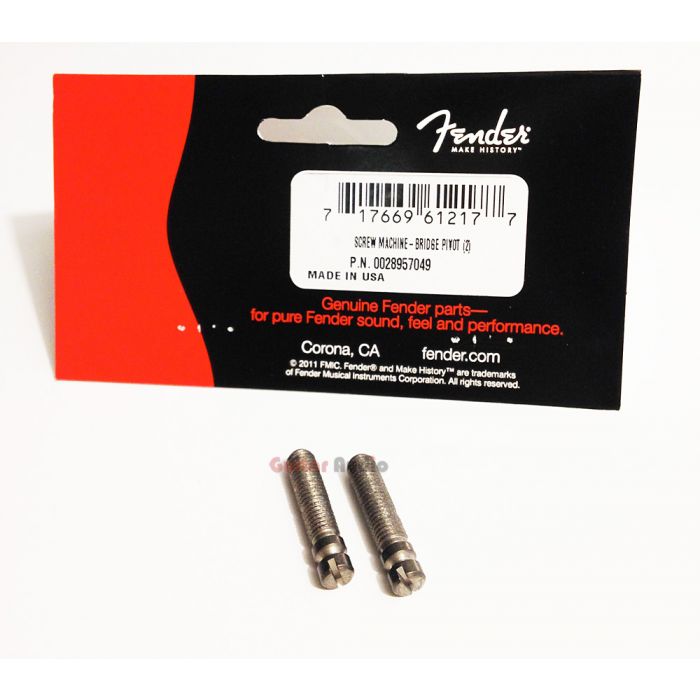 Genuine Fender American Series Stratocaster Strat Bridge Hinge Pivot Screws