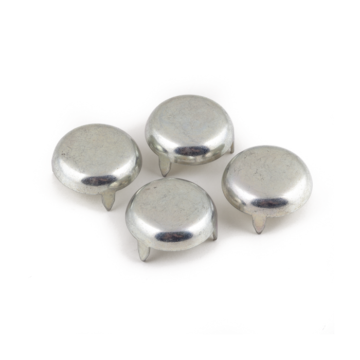Genuine Fender Press-In Amplifier/Amp Glide Cups, Set of 4, Chrome, 0.75" Dia.
