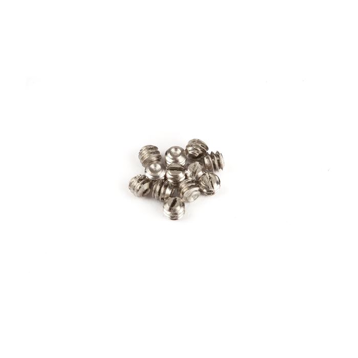 (Pack of 12) Genuine Fender Slotted Bass/Stack Knob Mounting Set Screws