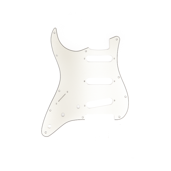 Genuine Fender LEFTY 3-ply Standard Stratocaster/Strat Pickguard - MINT