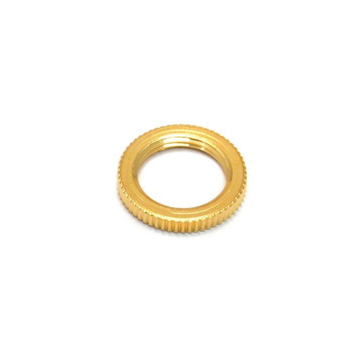 Genuine Gretsch USA Guitar/Bass Gold Toggle Switch Nut 006-0936-000