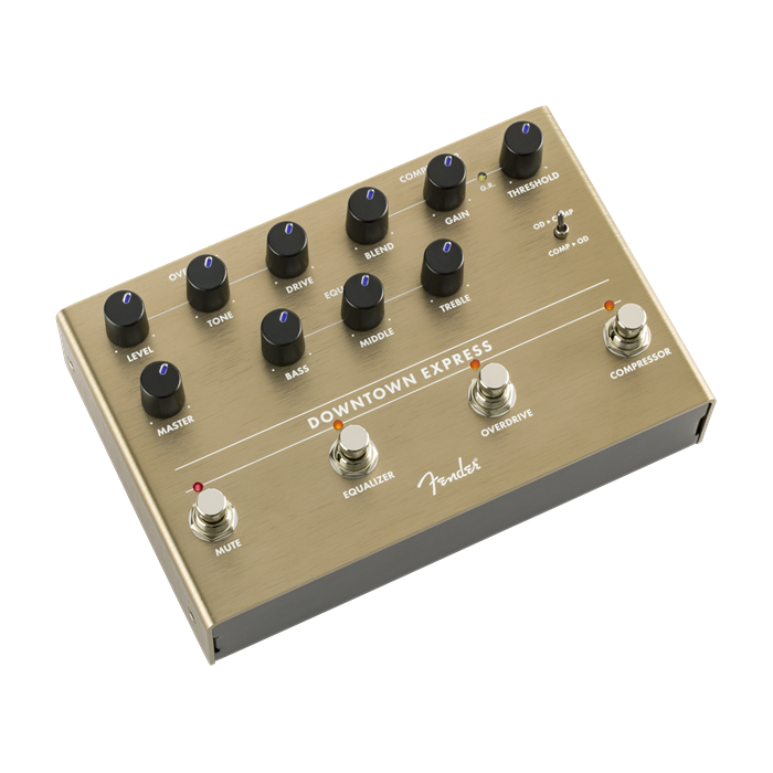Fender Downtown Express BASS Guitar Multi Effects Stomp Box Pedal