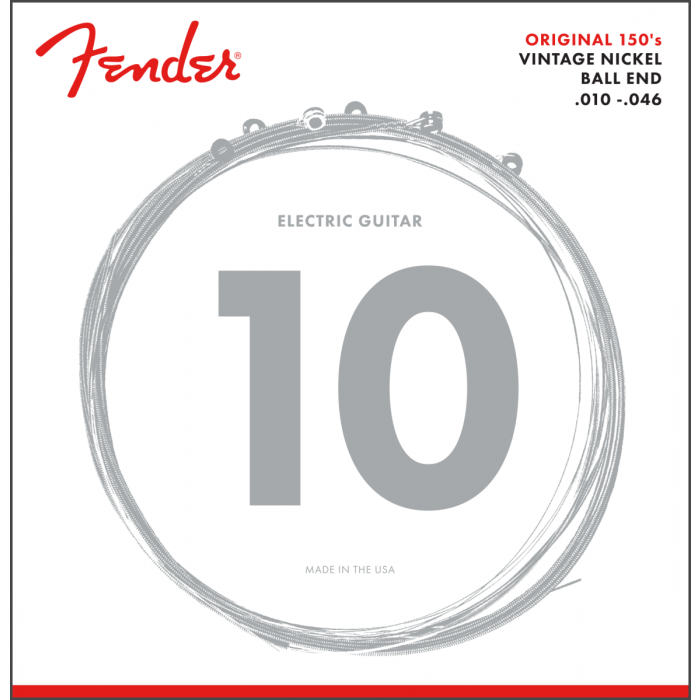 Fender 150R Pure Nickel Electric Guitar Strings Set - REGULAR 10-46