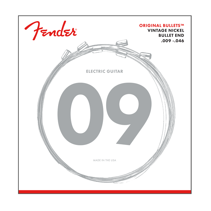 Fender 3150LR Original Bullets Electric Guitar Strings Set -LIGHT/REGULAR 9-46