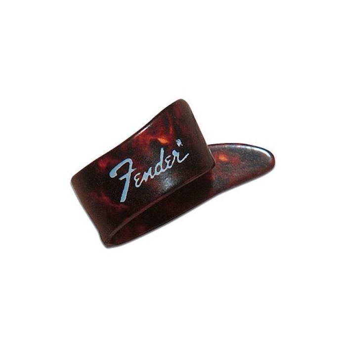 Fender Guitar THUMB PICKS Classic Celluloid, Tortoise Shell - MEDIUM (3-Pack)