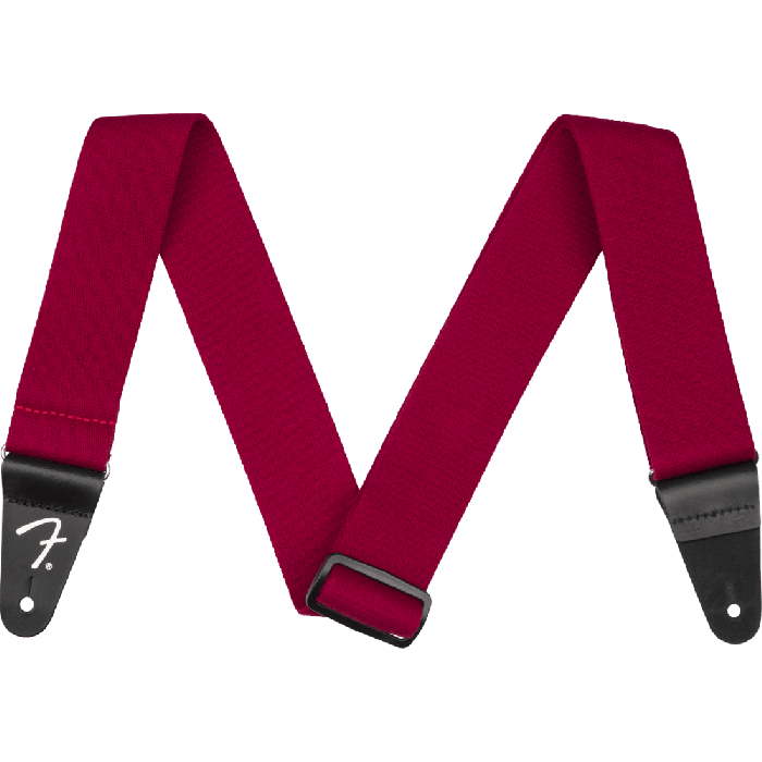 Genuine Fender Supersoft 2" Wide Guitar Strap - Maroon - 099-0642-088