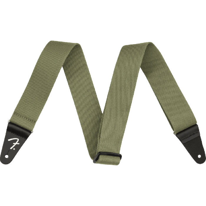 Genuine Fender Supersoft 2" Wide Guitar Strap - Olive - 099-0642-098