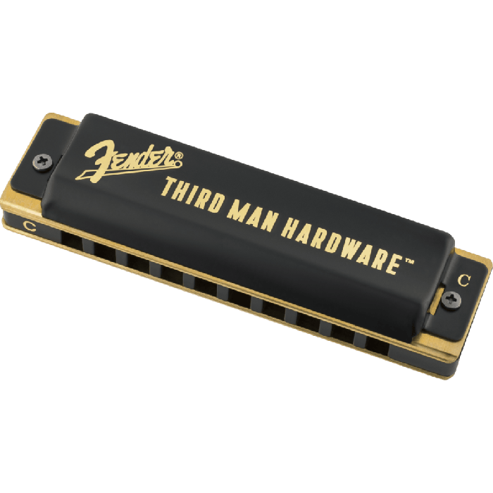 Genuine Fender x Third Man Hardware Harmonica, Black, C