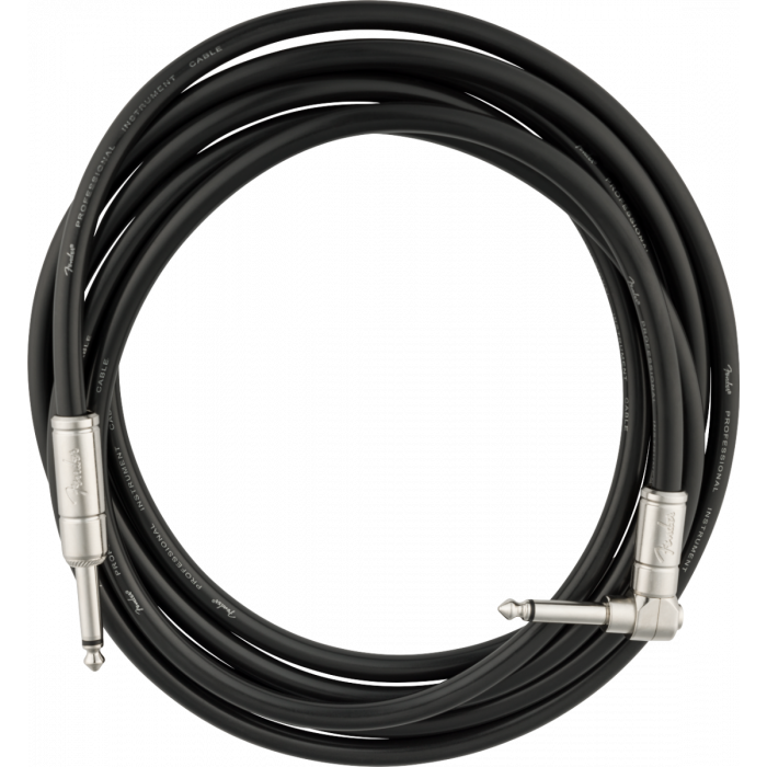 Fender Professional Series Kill Switch Guitar Cable, Straight/Angle, 10'