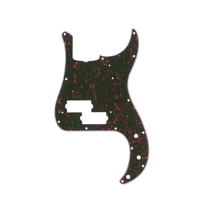 Genuine Fender Precision Bass Pickguard w/Truss Rod Notch, 13-Hole, SHELL