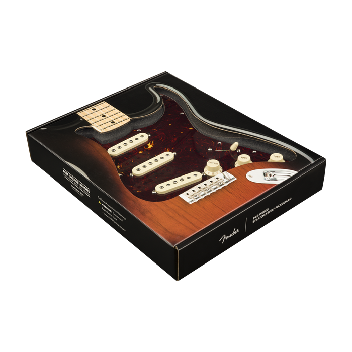 Genuine FENDER Pre-Wired Original '57/'62 Loaded Strat 11-Hole Shell Pickguard