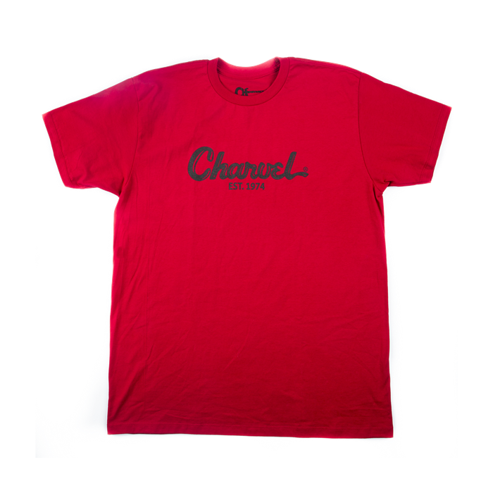 Charvel Guitars Toothpaste Logo Men's T-Shirt Gift, Red, S (SMALL)
