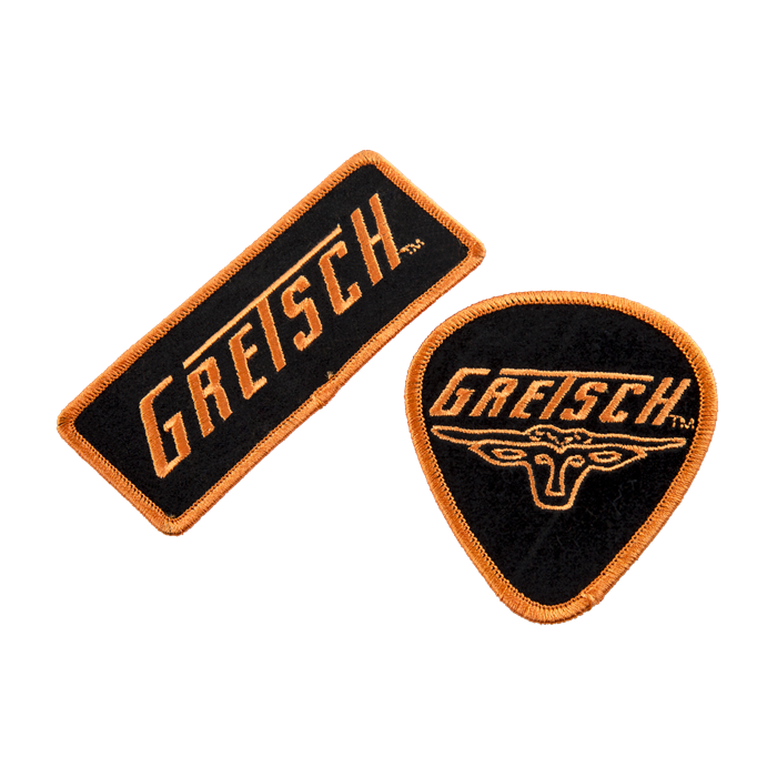 Gretsch Guitars Velvet Patches (Set of 2), 099-9179-002
