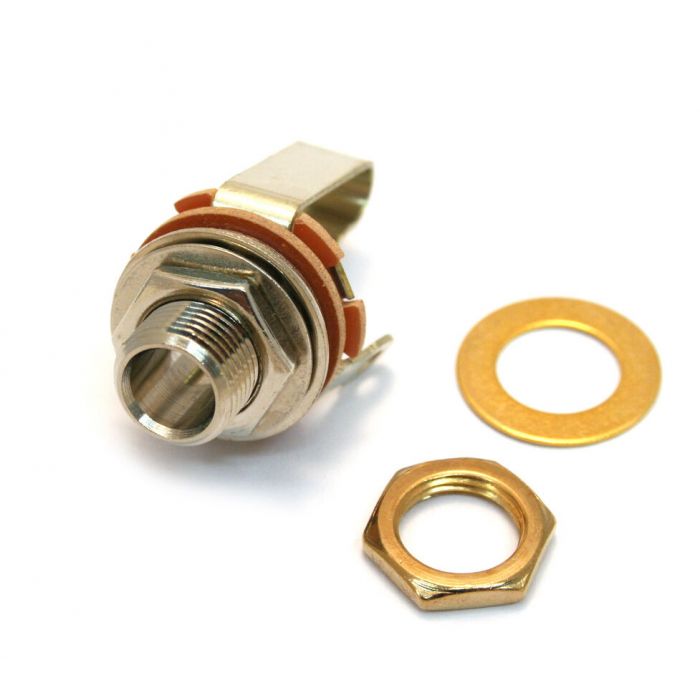 Genuine Gretsch 1/4" Output Jack with Nut and Washer for Guitar/Bass