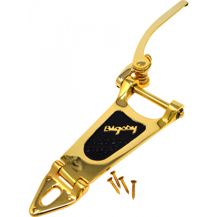 Bigsby B6GLH Vibrato/Tremolo Tailpiece, LEFT-HANDED, GOLD