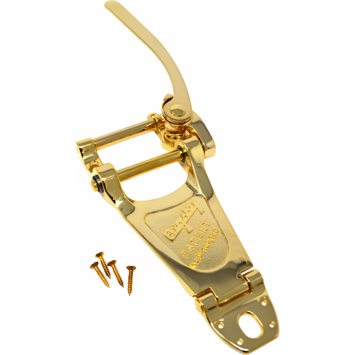 Bigsby B7G Vibrato/Tremolo Tailpiece, GOLD, Unpainted