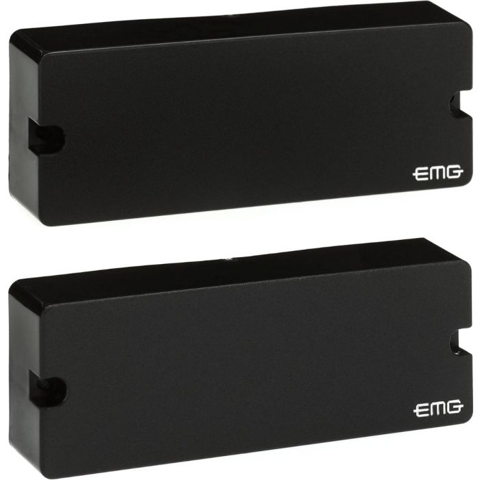 EMG DE David Ellefson Signature 5-String Soapbar Bass Guitar Pickup Set - BLACK