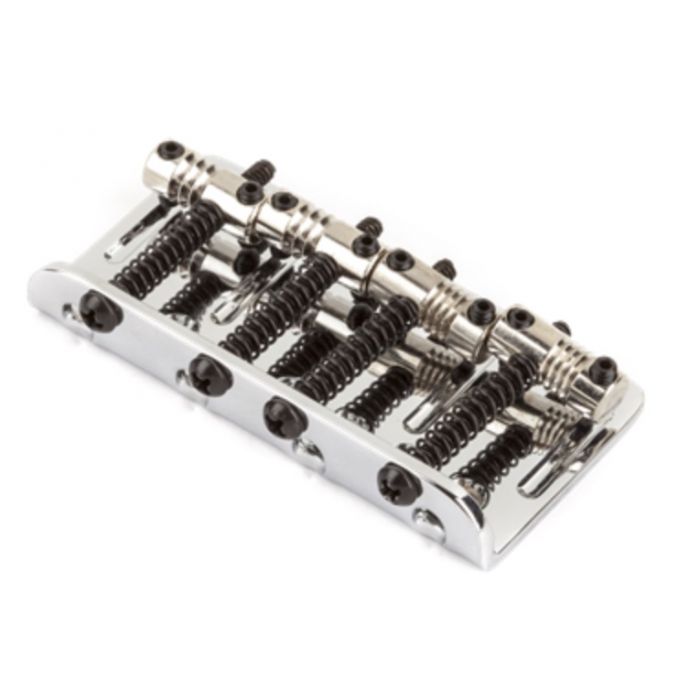 Genuine Fender American Deluxe 4-String Bass Bridge Assembly ('04-'10), Chrome