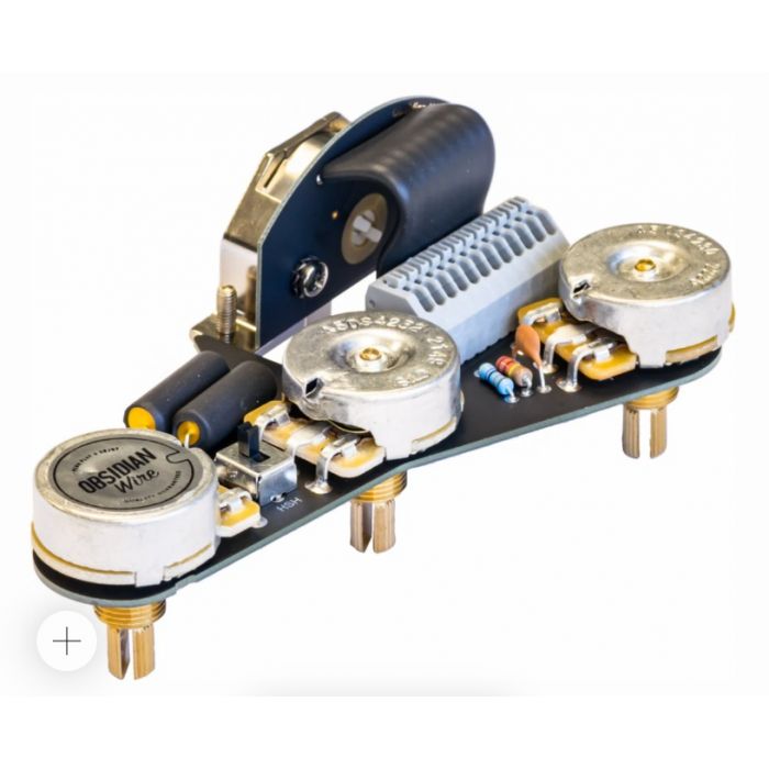 Obsidian Wire HSS/HSH GEN2 5-Way Switch Solderless Wiring Harness for Strat