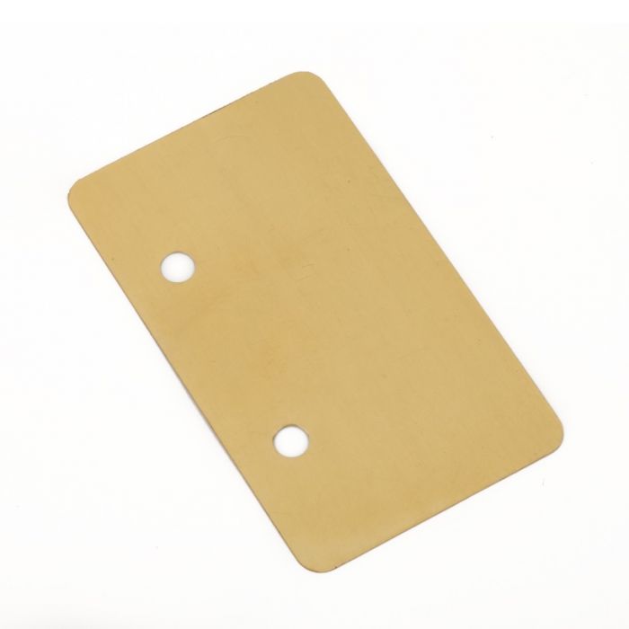 Genuine Fender Aluminum Jazzmaster Guitar Gold Pickup Shield - 005-4439-049