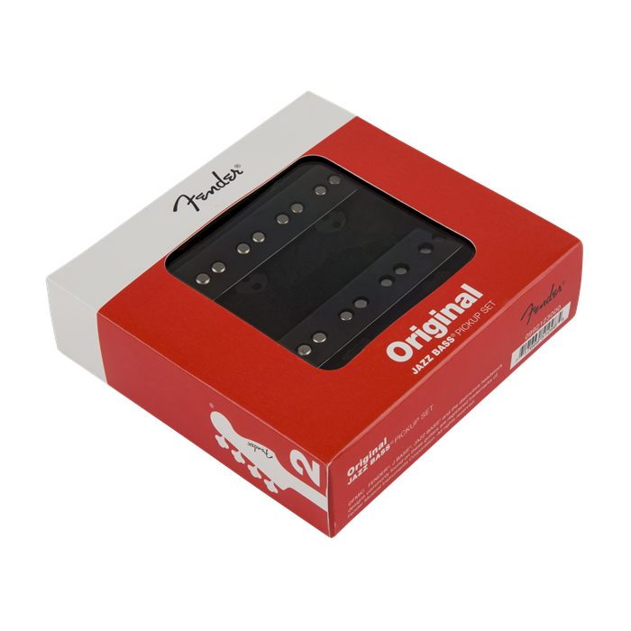 Genuine Fender Original Jazz/J-Bass Black Pickups Set - 099-2123-000