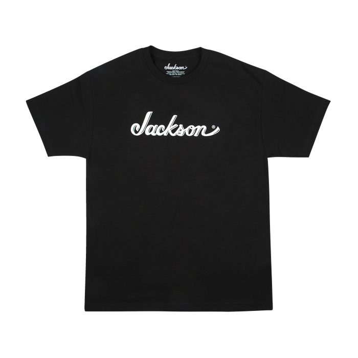 Jackson Guitars Logo Men's Tee T-Shirt, Black, SMALL (S)