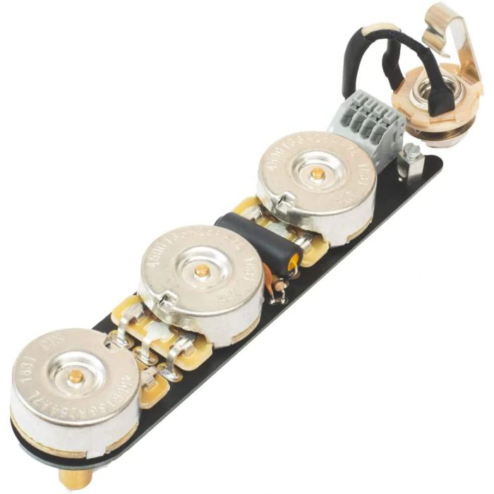 Obsidian Wire Vintage Plus Solderless Wiring Harness for Jazz Bass