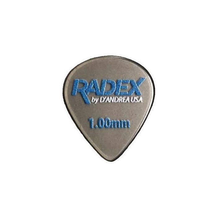 D'Andrea Radex Smoke Guitar Picks Set, 1.00mm, 551-Shape, 6-Pack