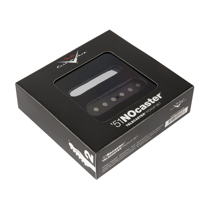 Genuine Fender Custom Shop '51 Nocaster Telecaster Tele Pickups Set - 0992109000