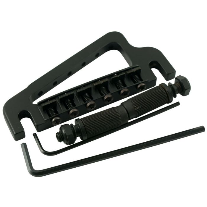 Hipshot 43100B Baby Grand 6-String Fixed Gibson Electric Guitar Bridge - BLACK