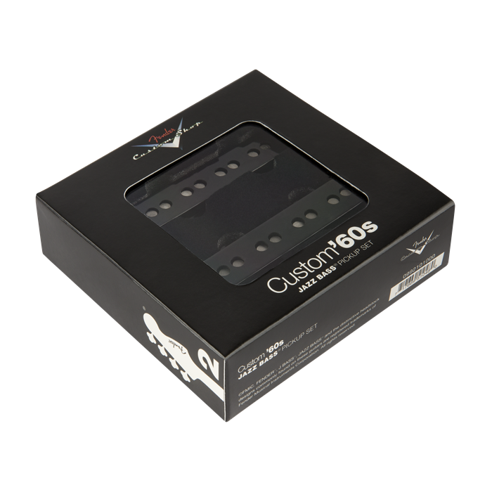 Fender Custom Shop '60s Jazz/J-Bass Pickup Set - Black - 099-2101-000
