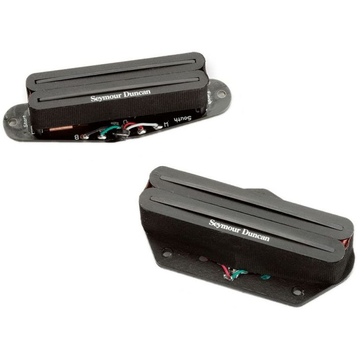 Seymour Duncan STHR-1 Hot Rails Tele Pickup Set - Black