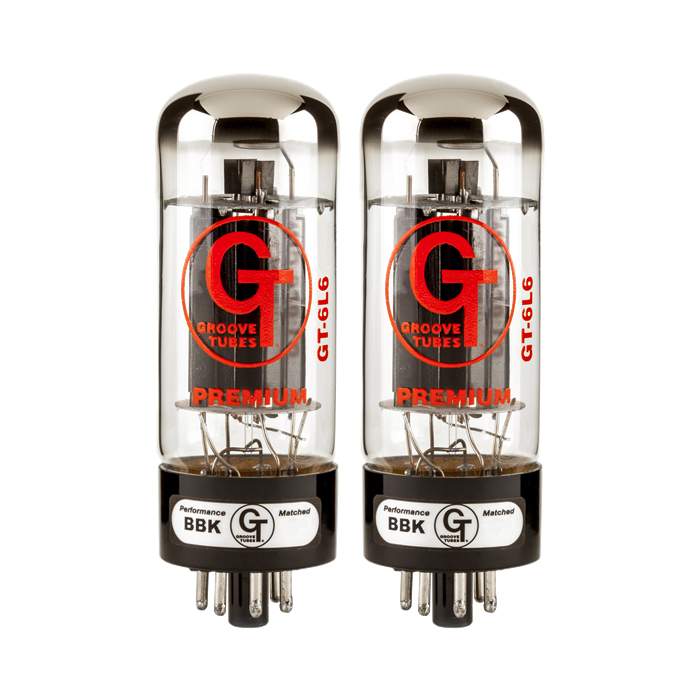 Groove Tubes GT-6L6-SD-M 6L6 Medium Performance Matched DUET/PAIR