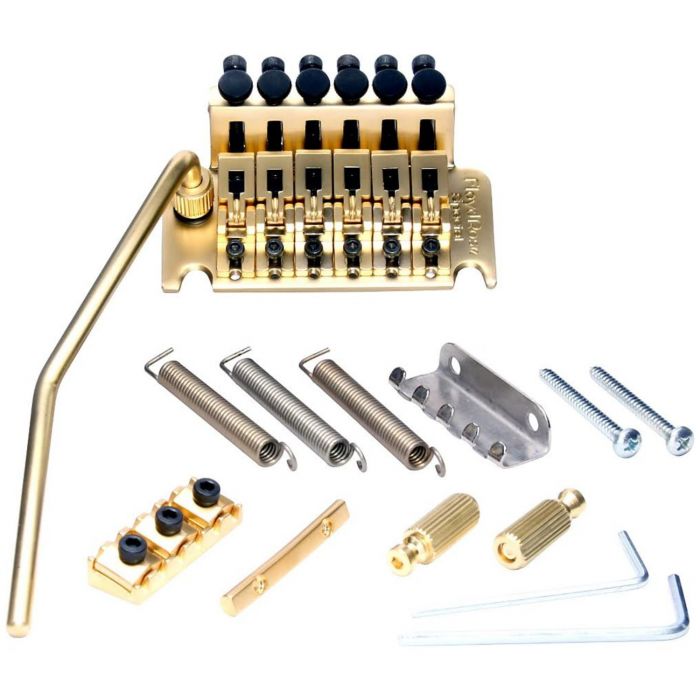 Floyd Rose FRTS3000 Special Series Tremolo Bridge System w/R3 Locking Nut - GOLD