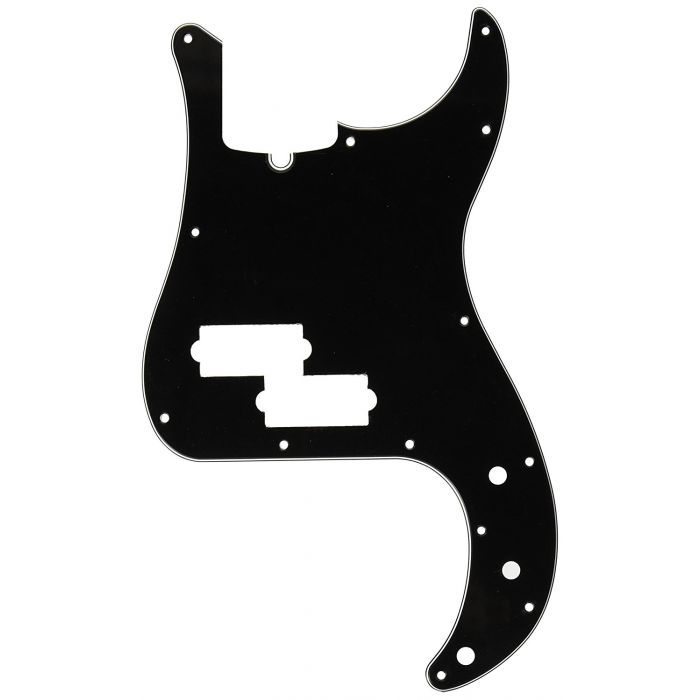 Genuine Fender 3-Ply Pickguard for Standard Precision/P-Bass - BLACK, 13-Hole