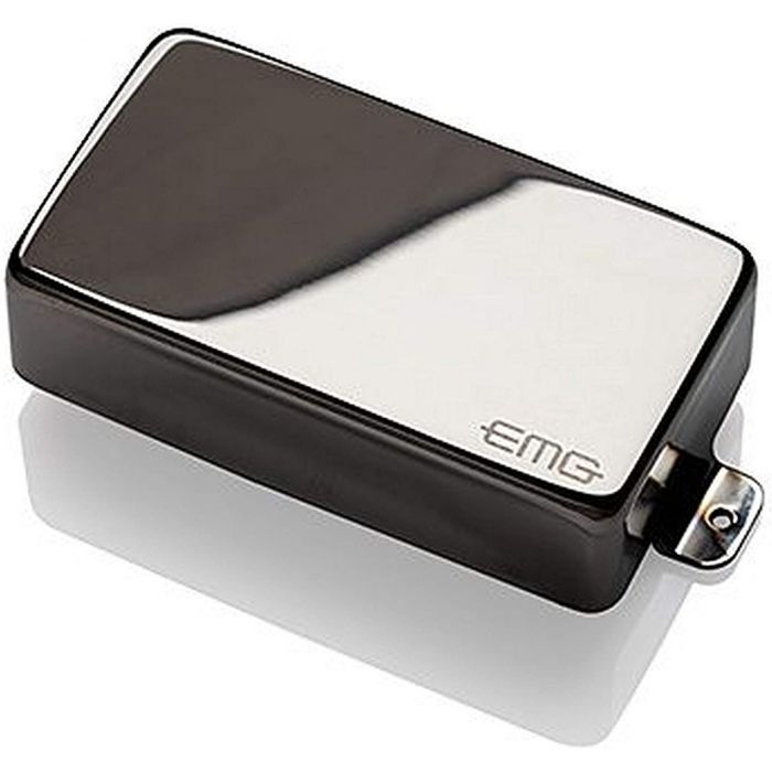 EMG 60 MetalWorks Active Ceramic Humbucker Guitar Pickup, Black Chrome
