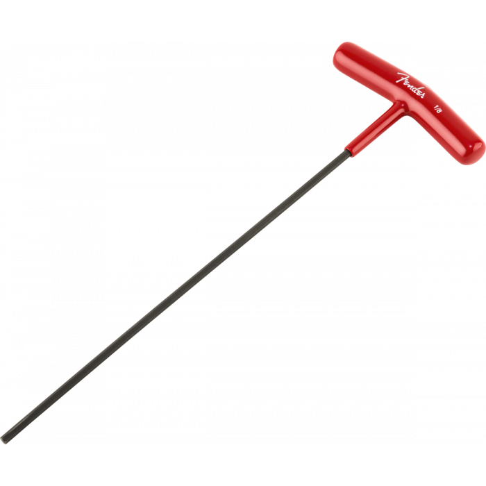 Genuine Fender Truss Rod Adjustment Wrench, "T-Style", 1/8", Red