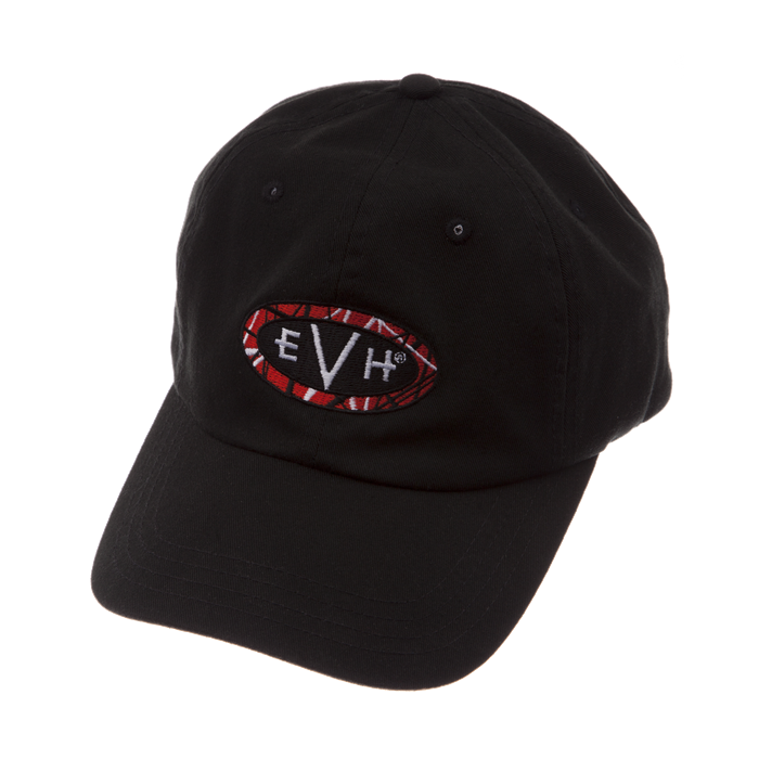 EVH Eddie Van Halen Logo Baseball Hat Cap, Black