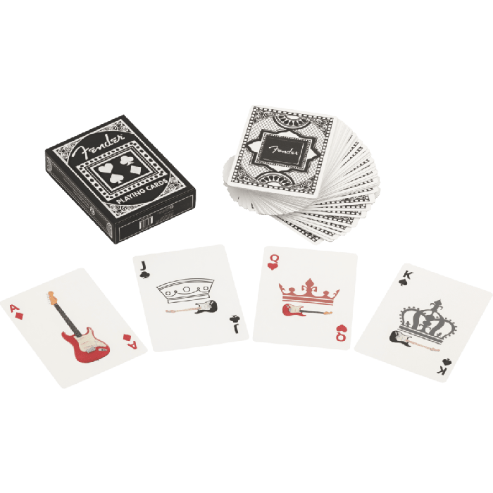 Fender Guitars Stratocaster Playing Deck Cards, 917-0000-088