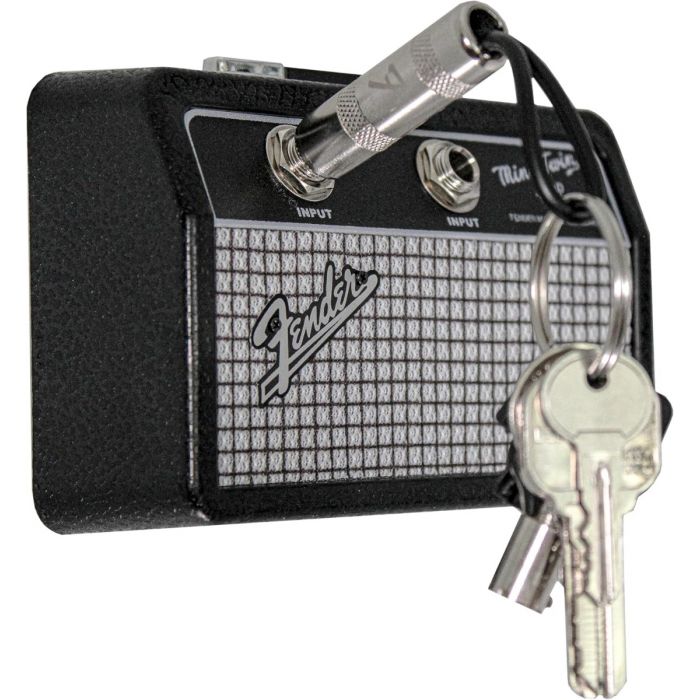 Fender Guitars Mini Jack Rack Keychain Holder, Home/Office Musician Gift
