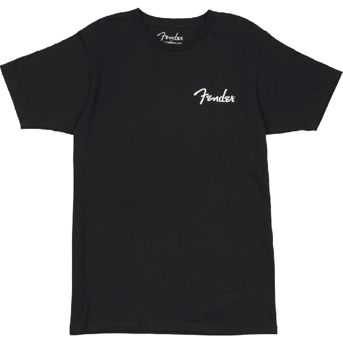 Genuine Fender Support Your Local Guitar Player Tee, Black, XL, X-Large