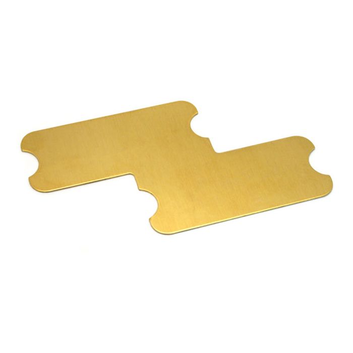 Genuine Fender Aluminum P-Bass Ground Plate Pickup Shield Blank - 001-4290-020