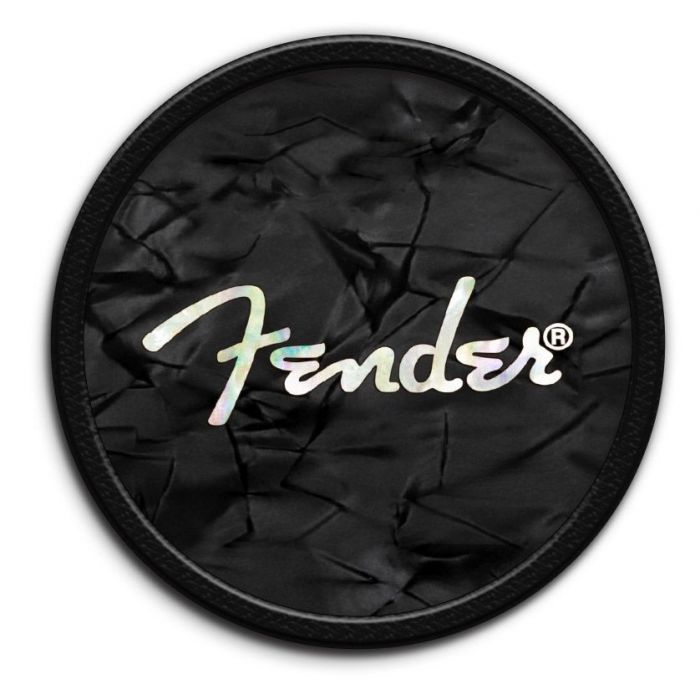 Thalia X Fender Pick Puck, Guitar Pick Holder, Black Pearl/Spaghetti Logo